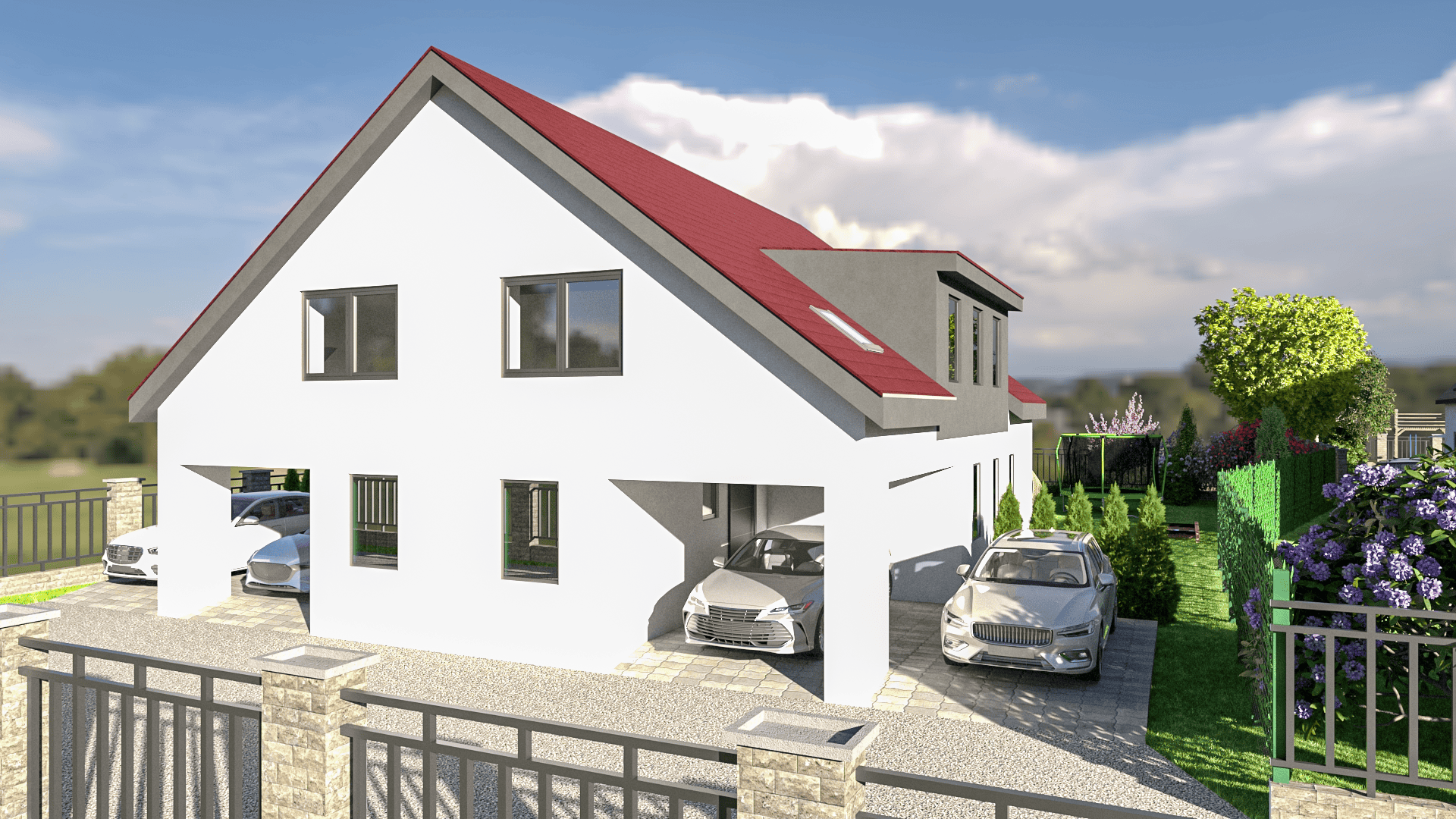 Exteriér — celkový pohled